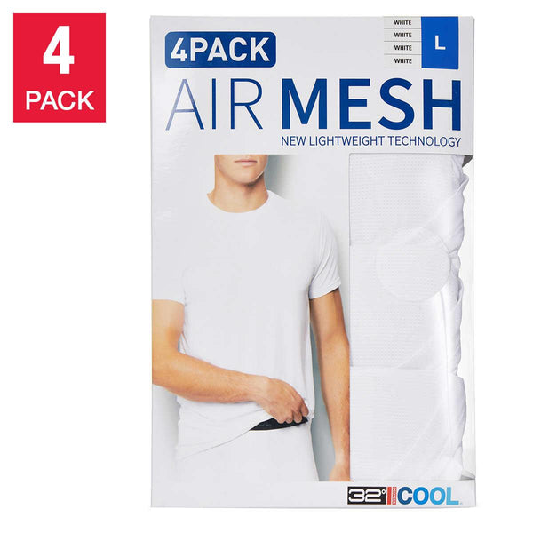 32 Degrees Men's Air Mesh Tee 4-pack - At Your Door