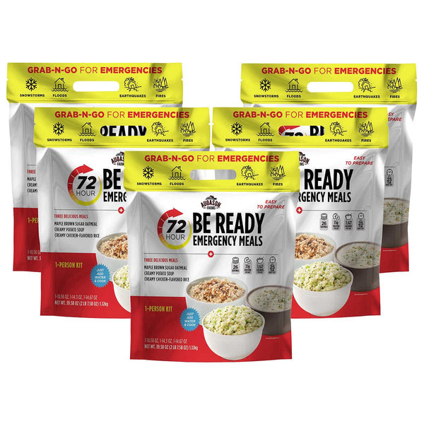 Augason Farms 72 Hour Emergency Food Kit 5-pack - At Your Door