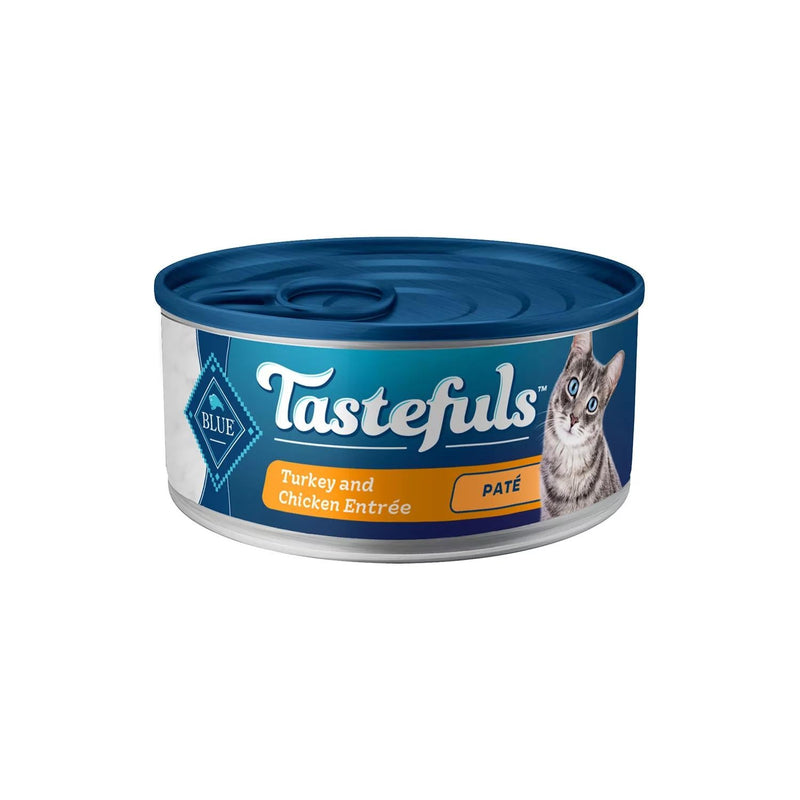 Blue Buffalo Tastefuls Pate Wet Cat Food, Variety Pack (5.5 oz., 32 count) - At Your Door