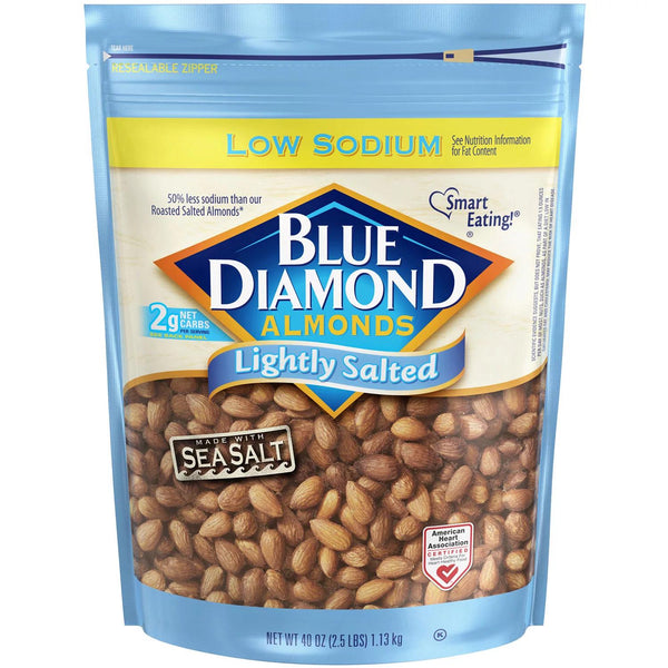 Blue Diamond Lightly Salted Whole Almonds (40 oz.) - At Your Door