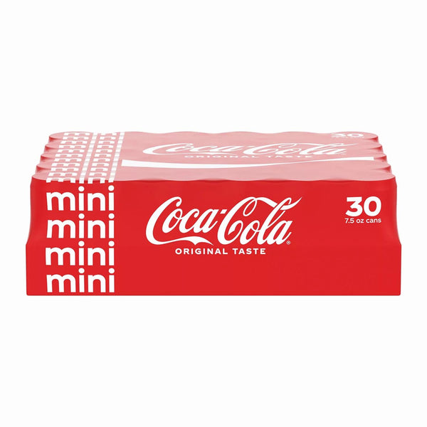 Coca-Cola Mini Cans (7.5 fl. oz., 30 pk.) - At Your Door