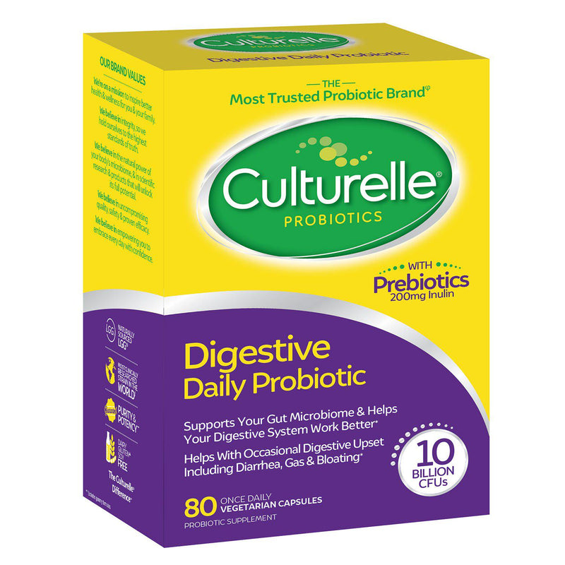 Culturelle Daily Probiotic Supplement Capsules (80 count) - At Your Door