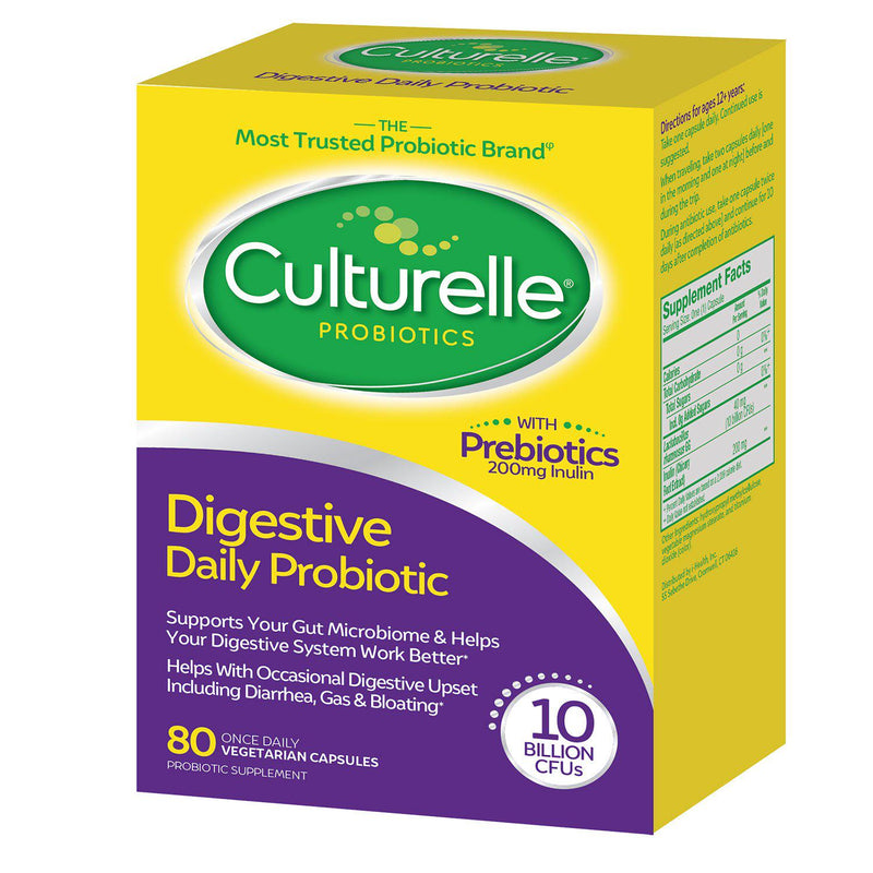 Culturelle Daily Probiotic Supplement Capsules (80 count) - At Your Door