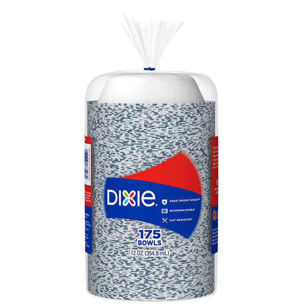 Dixie 12 oz Paper Bowl, 175-count - At Your Door