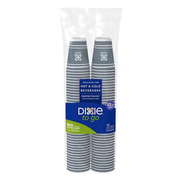 Dixie To Go 12 oz Insulated Cup, 160-count - At Your Door