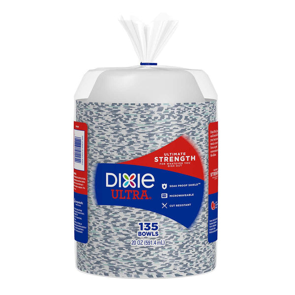 Dixie Ultra 20 oz Paper Bowl, 135-count - At Your Door