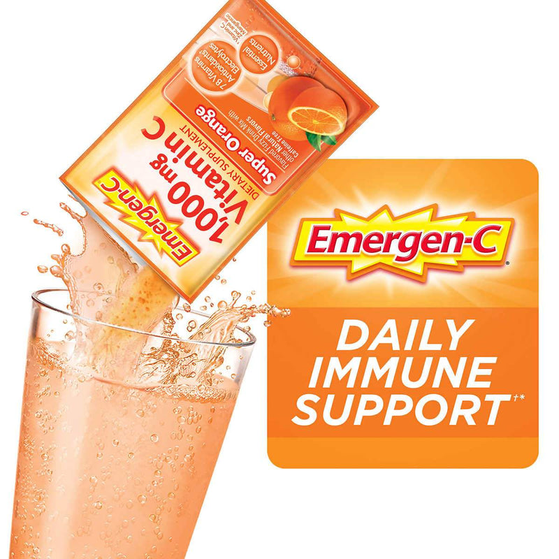 Emergen-C Vitamin C 1,000 mg. Variety Pack Drink Mix, 90 Packets