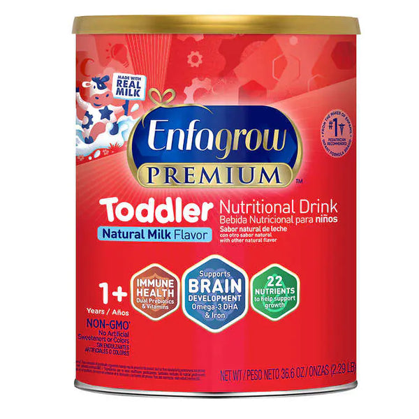 Enfagrow Premium Non-GMO Toddler Next Step Formula Stage 3, 36.6 oz - At Your Door
