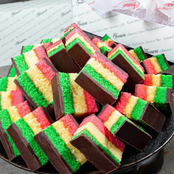 Ferrara's Bakery Rainbow Cookies 1.5 lb - At Your Door