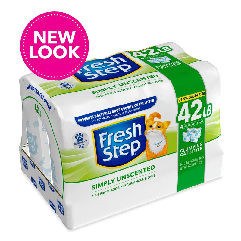 Fresh Step Ultra Unscented Litter, Clumping Cat Litter (42 lbs.) - At Your Door