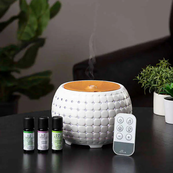 HoMedics Ellia Gather Ultrasonic Aroma Diffuser with Sound - At Your Door