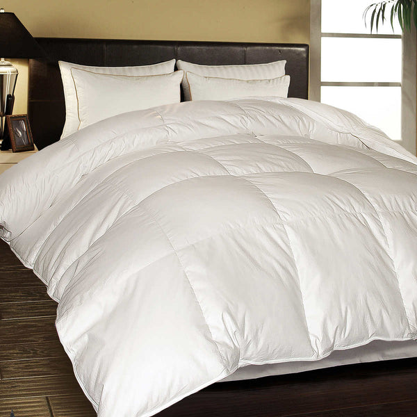 Hotel Grand White Goose Feather and Down Comforter - At Your Door