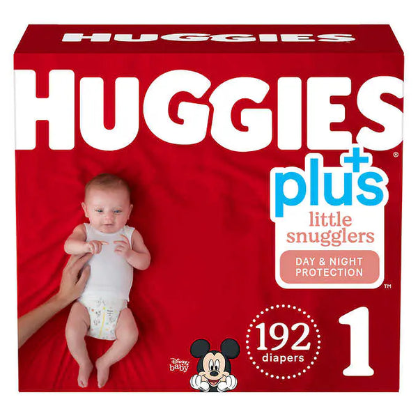 Huggies Plus Diapers Sizes Little Snugglers 1 - 2 - At Your Door