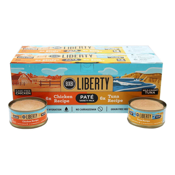 Liberty Pate Cat Food Variety Pack, 2.75 oz, 24-count - At Your Door