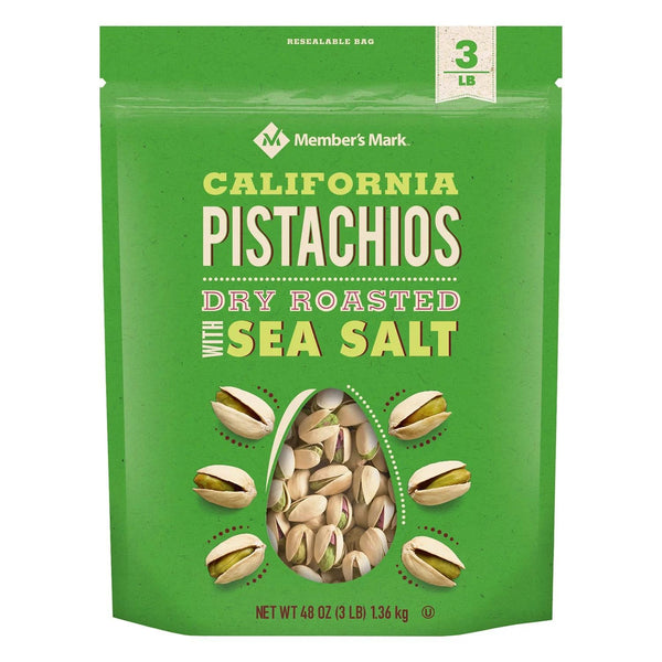 Member's Mark Roasted and Salted Pistachios (48 oz.) - At Your Door