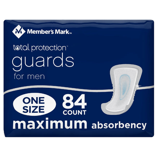 Member's Mark Total Protection Guards for Men (84 count) - At Your Door