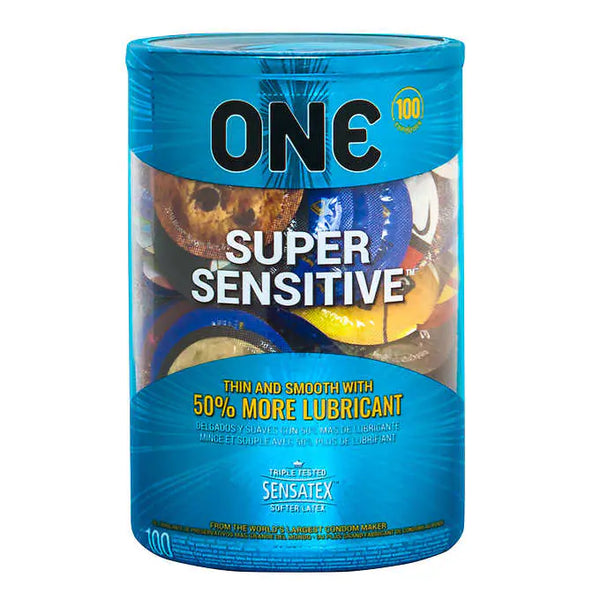 ONE Super Sensitive, 100 Condoms - At Your Door