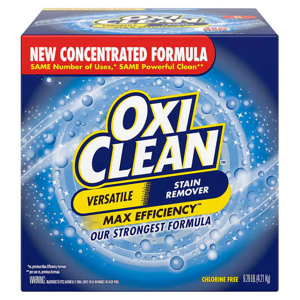 OxiClean Max Efficiency HE Powder Stain Remover, 290 loads, 11.6 lbs - At Your Door