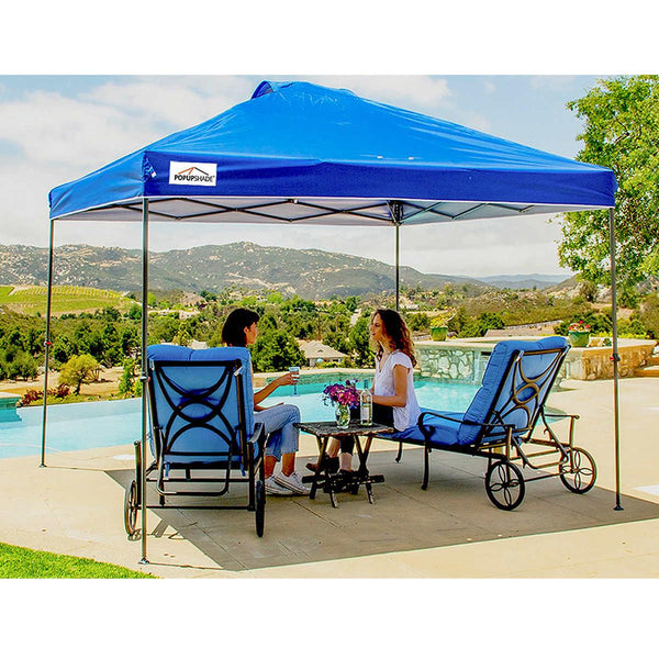 POPUPSHADE 10 x10 Instant Canopy with POPLOCK One-Person Setup - At Your Door