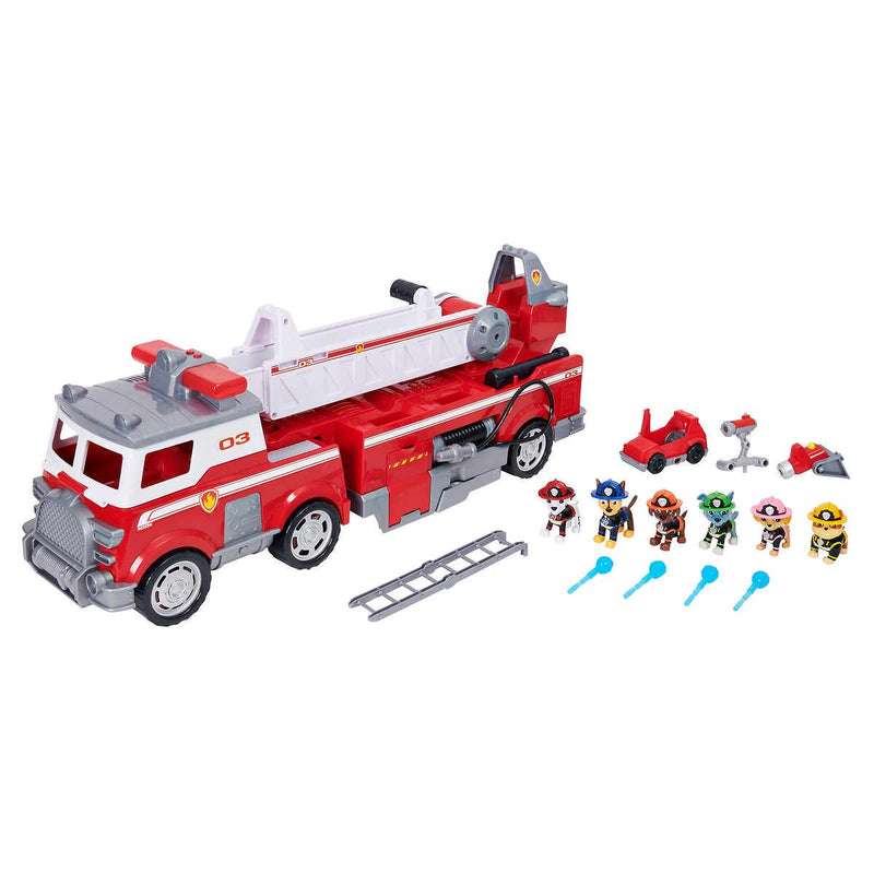 Paw Patrol Ultimate Firetruck with 6 Pup Figures - At Your Door