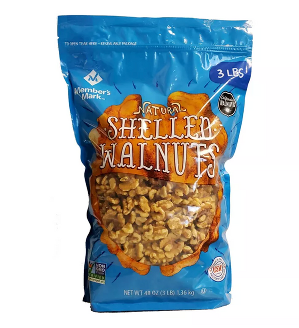 Member's Mark Natural Shelled Walnuts (3 lbs.) - At Your Door